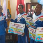 Raih Medali, Atlet dan Pelatih Kontingen Kota Tegal Dapat Bonus