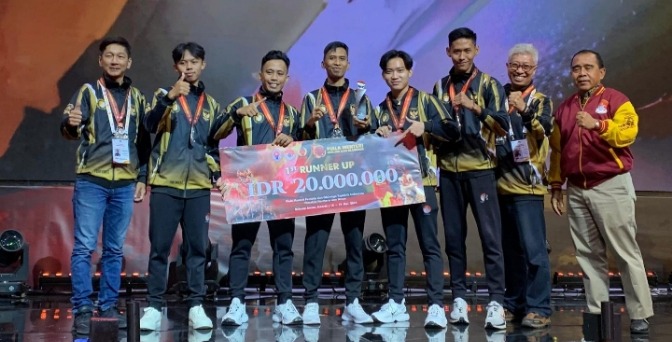 Barongsai Setia Dharma Raih Juara II Dunia