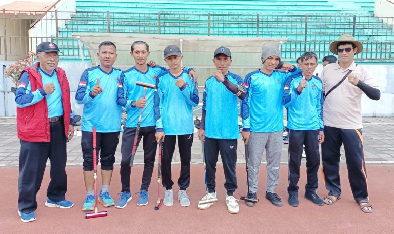 Tim Beregu Putra Gateball Kota Tegal Melaju ke Porprov Jateng