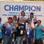 Eiffelyn Sabet Emas dan Perak Kota Tegal di Porprov Jateng